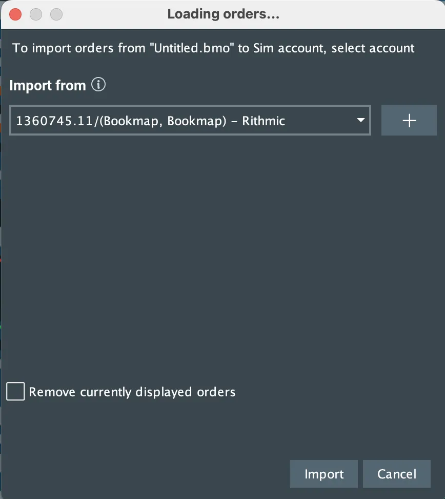 Loading orders... screenshot